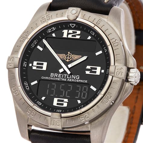 breitling aerospace e79362 rubber|breitling chronometre aerospace watch.